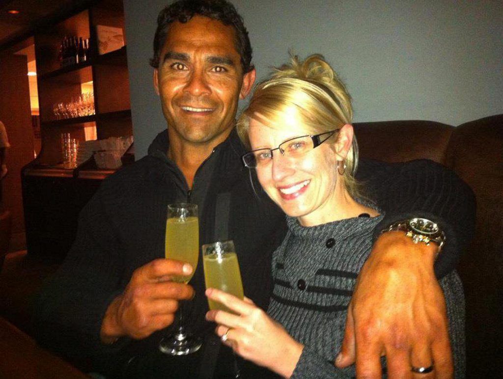 Jason Toby and wife Britt Potter. Jason, a former Mount Morgan resident, died after being assaulted in Queens St, Brisbane. Jason Toby and wife Britt Potter. Jason, a former Mount Morgan resident, died after being assaulted in Queens St, Brisbane.